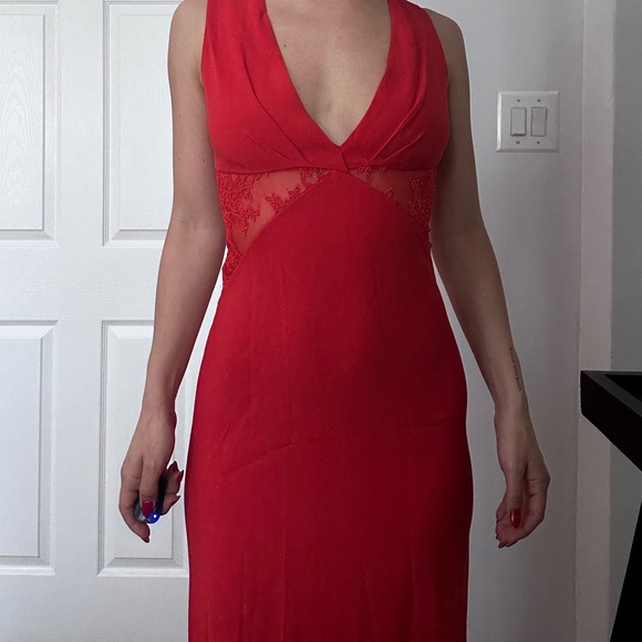 Roberto Cavalli Vintage Red Gown - Picture 9 of 10